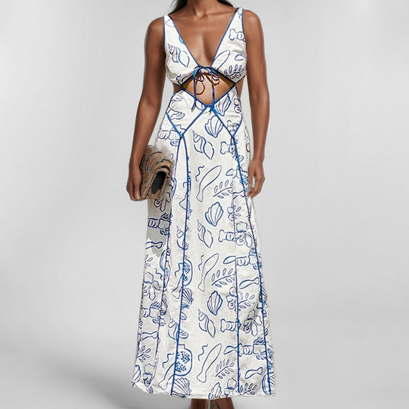 Light Cotton Relaxed Fit Maxi Dress