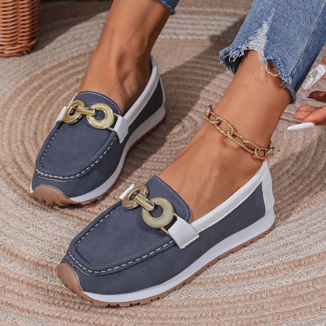 Slip-on - Low Heel Loafers
