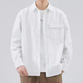 Men's Shirt – 100% Cotton – Relaxed Fit – Long Sleeves – Classic Design