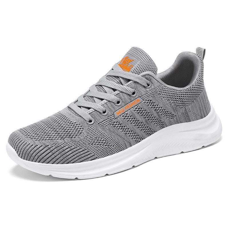 Women's Running Shoes – Breathable Knitted Upper – Lightweight – Low Shaft – Lace-Up Closure