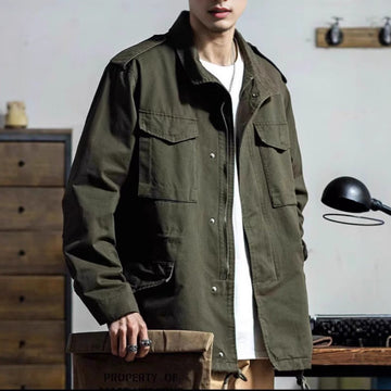 Utility Pocket Relaxed Fit Field Jacket