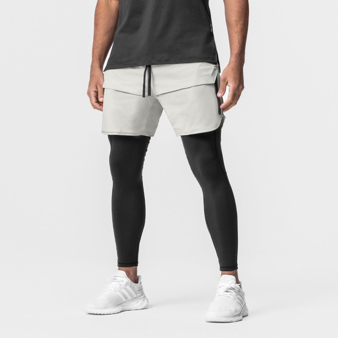 Breathable Lightweight Zipper Pockets Training Shorts