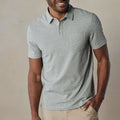 Men's polo shirt – cotton blend – regular fit – short sleeve – chest pocket