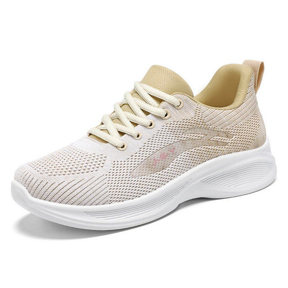 Women's Running Shoes – Flyknit Mesh – Breathable Lightweight – Ergonomic Supportive Sole