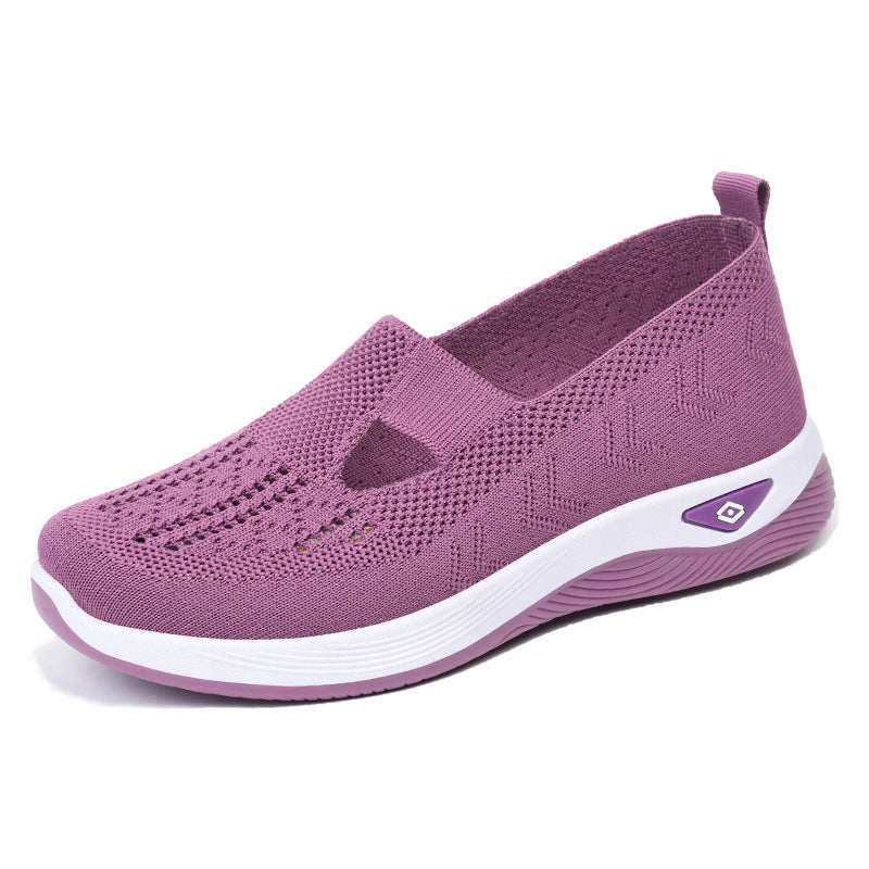 Women's Shoes – Slip-on – Breathable Mesh – Lightly Padded Sole – Everyday Comfort
