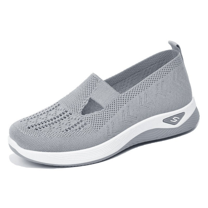 Women's Shoes – Slip-on – Breathable Mesh – Lightly Padded Sole – Everyday Comfort