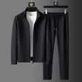 Men's Tracksuit – Slim Fit – Breathable Stretch Material – Zipper Closure
