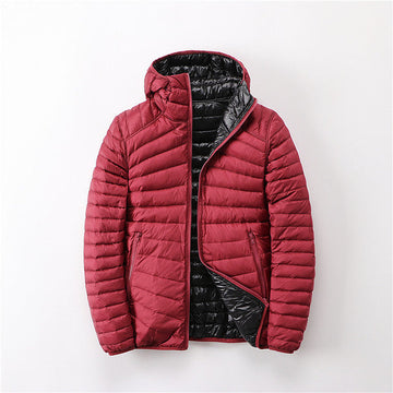 Water-Resistant Hooded Quilted Puffer Jacket