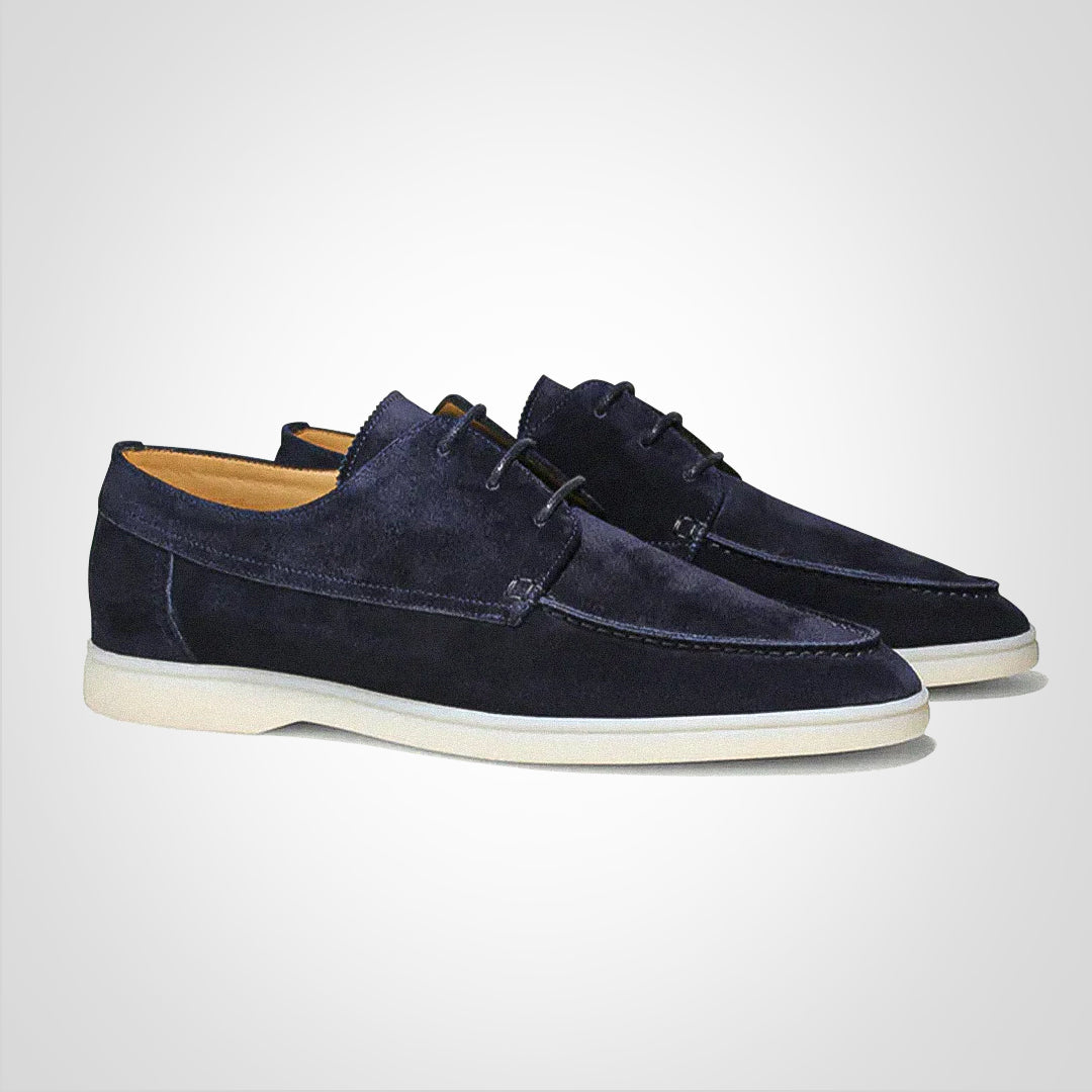 Suede Comfortable Moc Toe Shoes