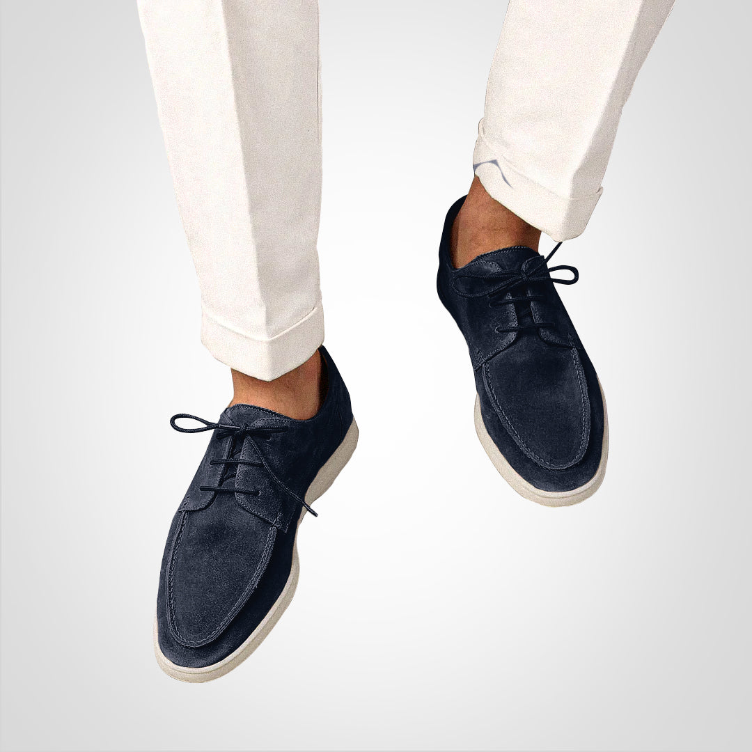 Suede Comfortable Moc Toe Shoes