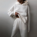 Women's Tracksuit - Oversized Hoodie & Joggers - Soft Cotton - Relaxed Fit