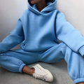 Women's Tracksuit - Oversized Hoodie & Joggers - Soft Cotton - Relaxed Fit
