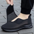 Unisex Slip-on Sneakers - Breathable Mesh - Lightweight Comfort - Shock Absorbing Sole