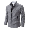 Men's Fleece Vest – Slim Fit – Stand Collar – Zipper – Soft Warm Layer-On-Layer Style