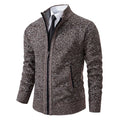 Men's Fleece Vest – Slim Fit – Stand Collar – Zipper – Soft Warm Layer-On-Layer Style