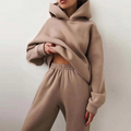 Women's Tracksuit - Oversized Hoodie & Joggers - Soft Cotton - Relaxed Fit