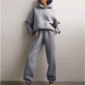 Women's Tracksuit - Oversized Hoodie & Joggers - Soft Cotton - Relaxed Fit