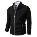 Men's Fleece Vest – Slim Fit – Stand Collar – Zipper – Soft Warm Layer-On-Layer Style