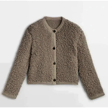 Plush Oversized Fit Teddy Coat