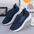 Unisex Slip-on Sneakers - Breathable Mesh - Lightweight Comfort - Shock Absorbing Sole