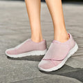 Unisex Slip-on Sneakers - Breathable Mesh - Lightweight Comfort - Shock Absorbing Sole