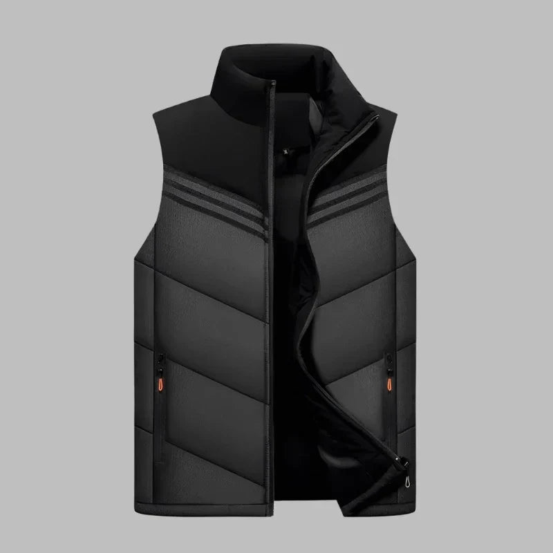 Quilted Padded Slim Fit Vest