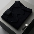 Men's Hoodie – 100% Cashmere – Classic Fit – Soft Knitted – Ribbed Cuffs