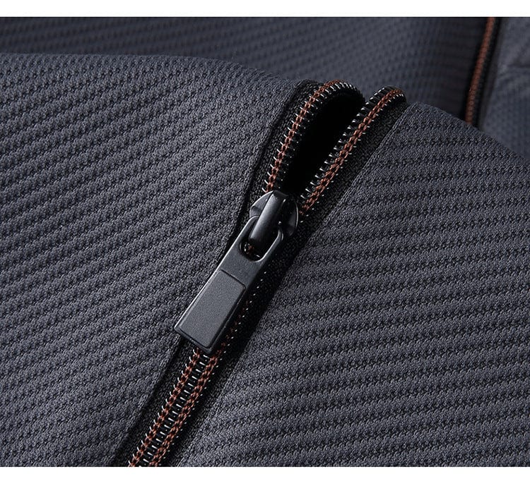 Men's Tracksuit – Slim Fit – Breathable Stretch Material – Zipper Closure