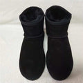 Women's Ankle Boots - Suede - Soft Interior - Flat Sole - Comfortable and Warming