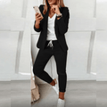 Women's Suit – Slim Fit Blazer & Matching Pants – Comfortable Business Casual