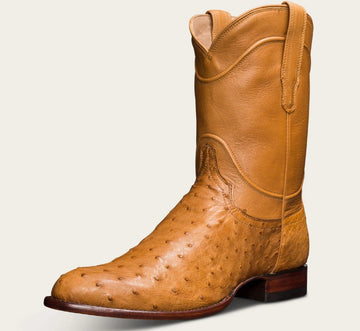 Leather Western Pointed Toe Boot