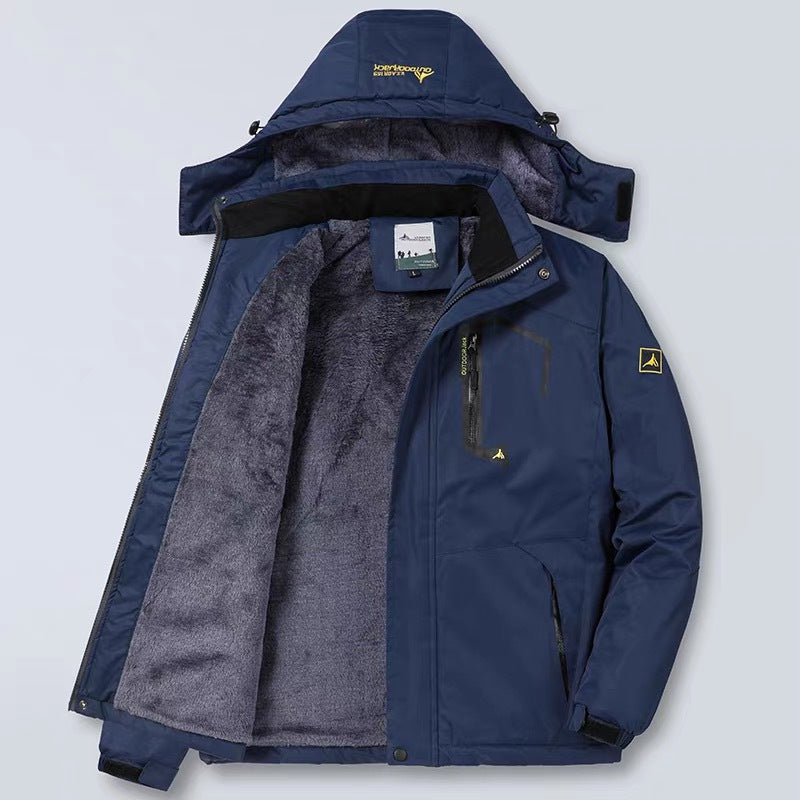 Waterproof Wind-Resistant Hooded Regular Fit Jacket