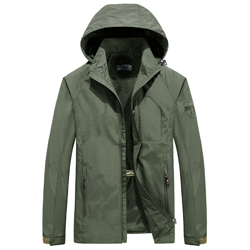 Lightweight Quick-Dry Breathable Hooded Jacket