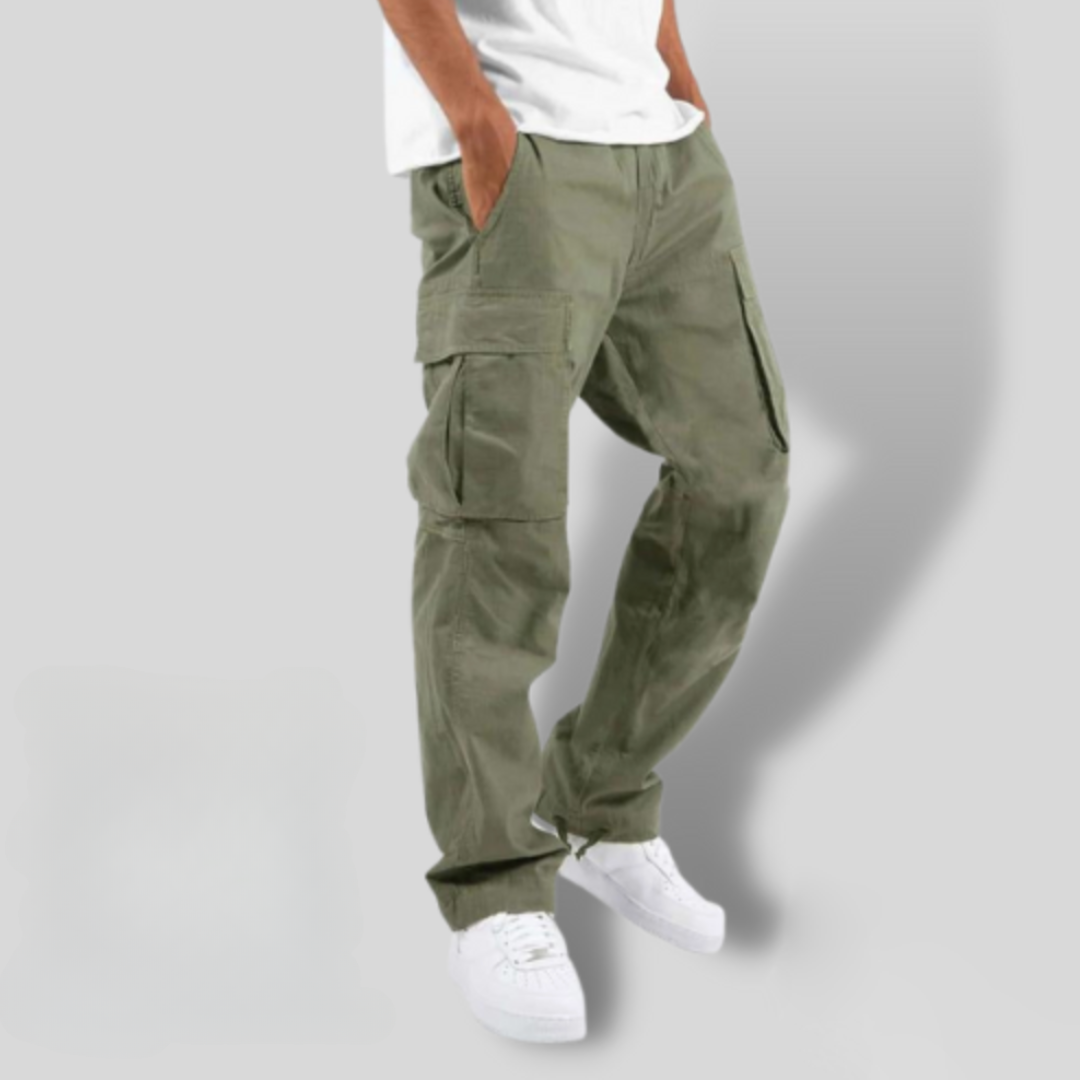 Durable Cotton Relaxed Fit Cargo Pants