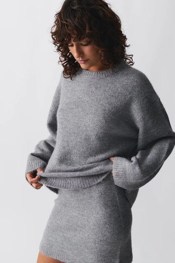 Oversized Wool Feel Pullover Sweater