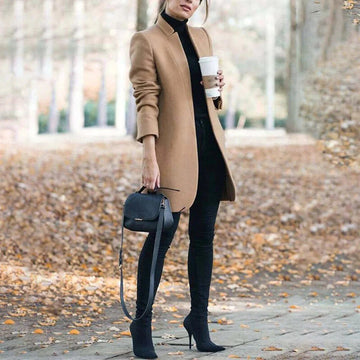 Minimalist Tailored Fit Trench Coat