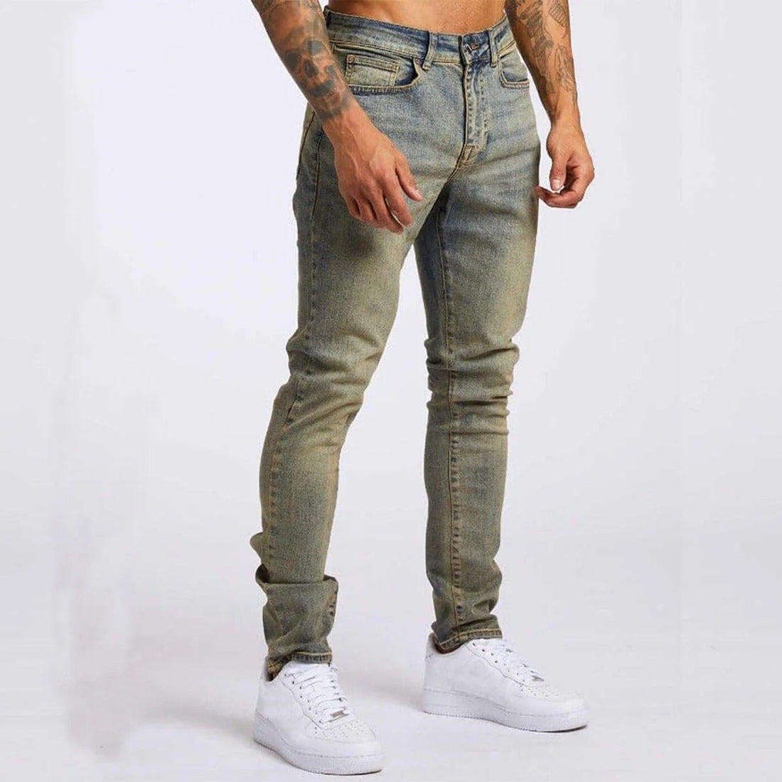 Slim Fit Stretch Denim Jeans
