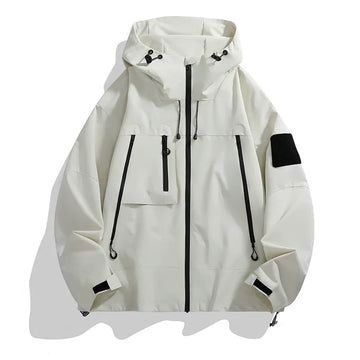 Wind-Resistant Water-Repellent Relaxed Fit Jacket