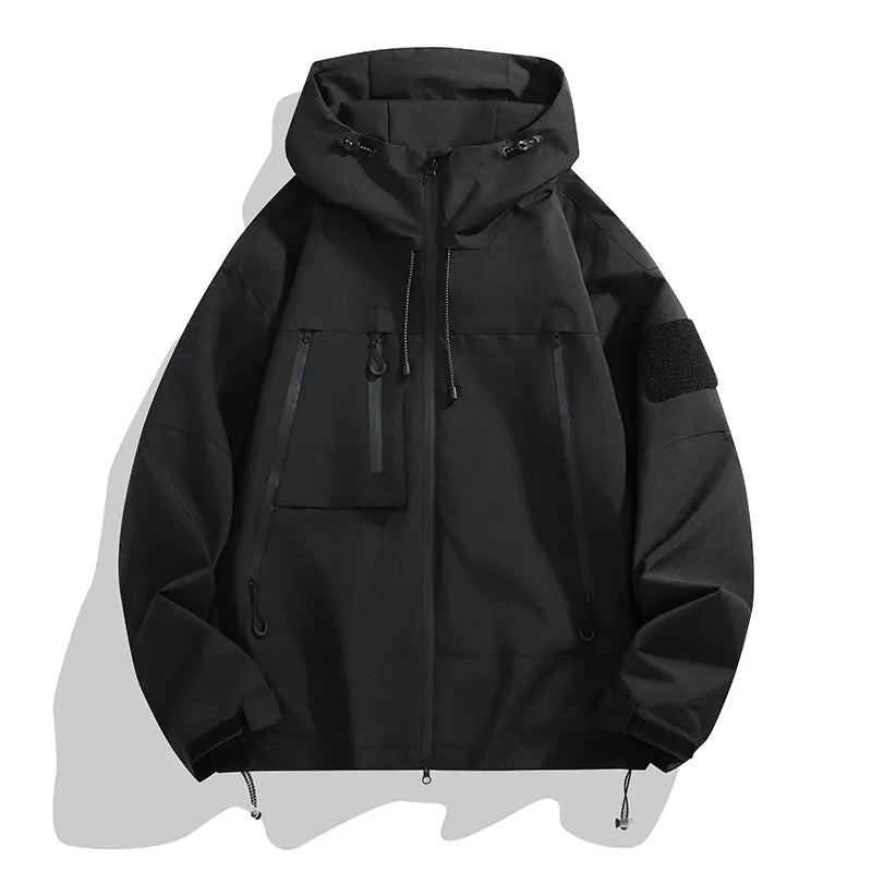 Wind-Resistant Water-Repellent Relaxed Fit Jacket
