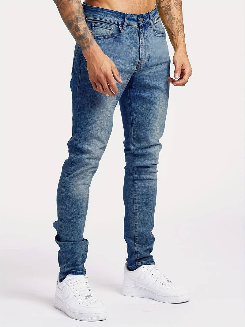 Slim Fit Stretch Denim Jeans