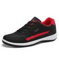 Men's Sneakers - Low Shaft - Padded Heel - Non-slip Sole - Comfort for Everyday Use