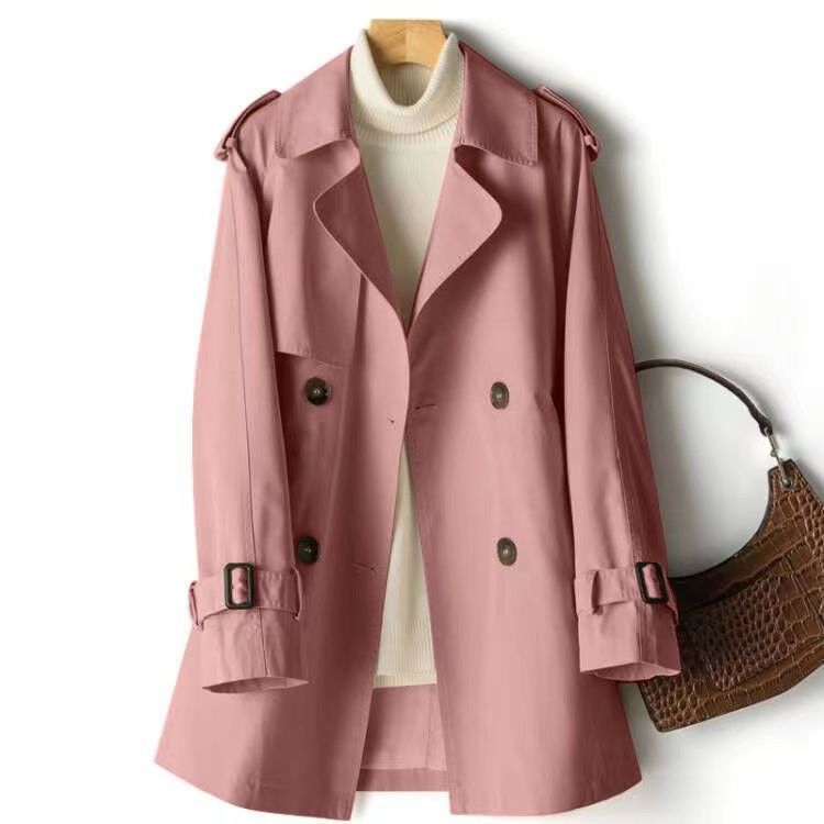 Cotton Oversized Hooded Trenchcoat