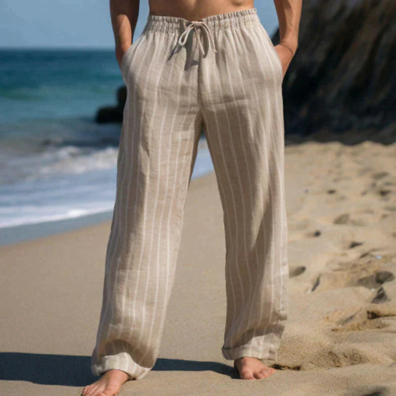 Lightweight Breathable Loose-Fitting Adjustable Waist Pants