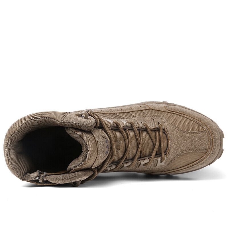 Men's Boots - Tactical Outdoor Boots - High Shaft & Non-Slip Sole