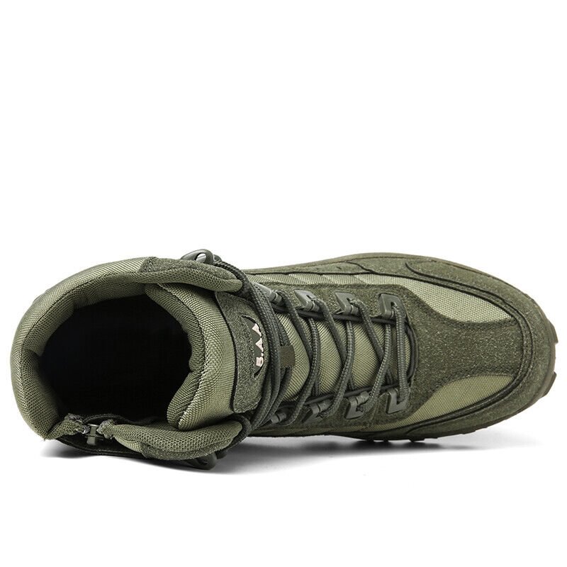 Men's Boots - Tactical Outdoor Boots - High Shaft & Non-Slip Sole