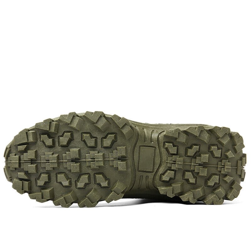 Men's Boots - Tactical Outdoor Boots - High Shaft & Non-Slip Sole