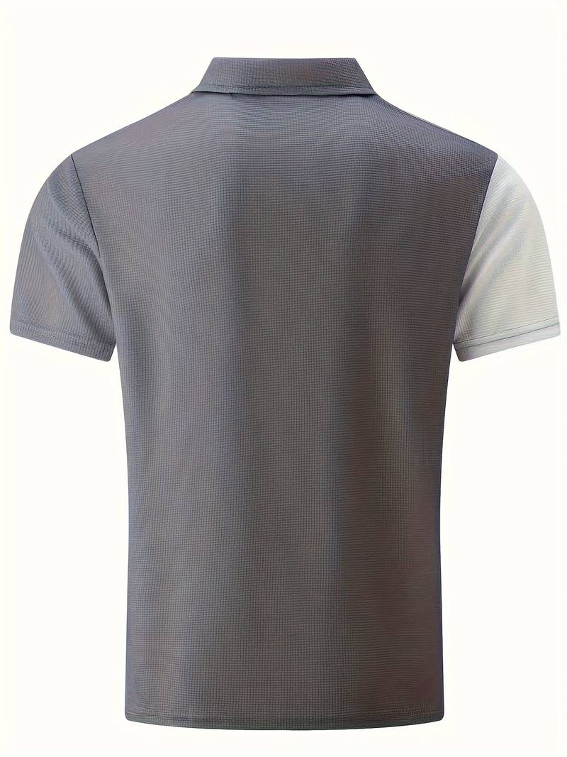 Men's Polo Shirt - Classic Collar - Short Sleeves - Breathable Lightweight Design