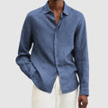 Men's Shirt – Relaxed Fit – Long-Sleeved – Breathable Natural Material