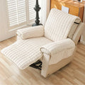 Minimalist Quilted Recliner Cover