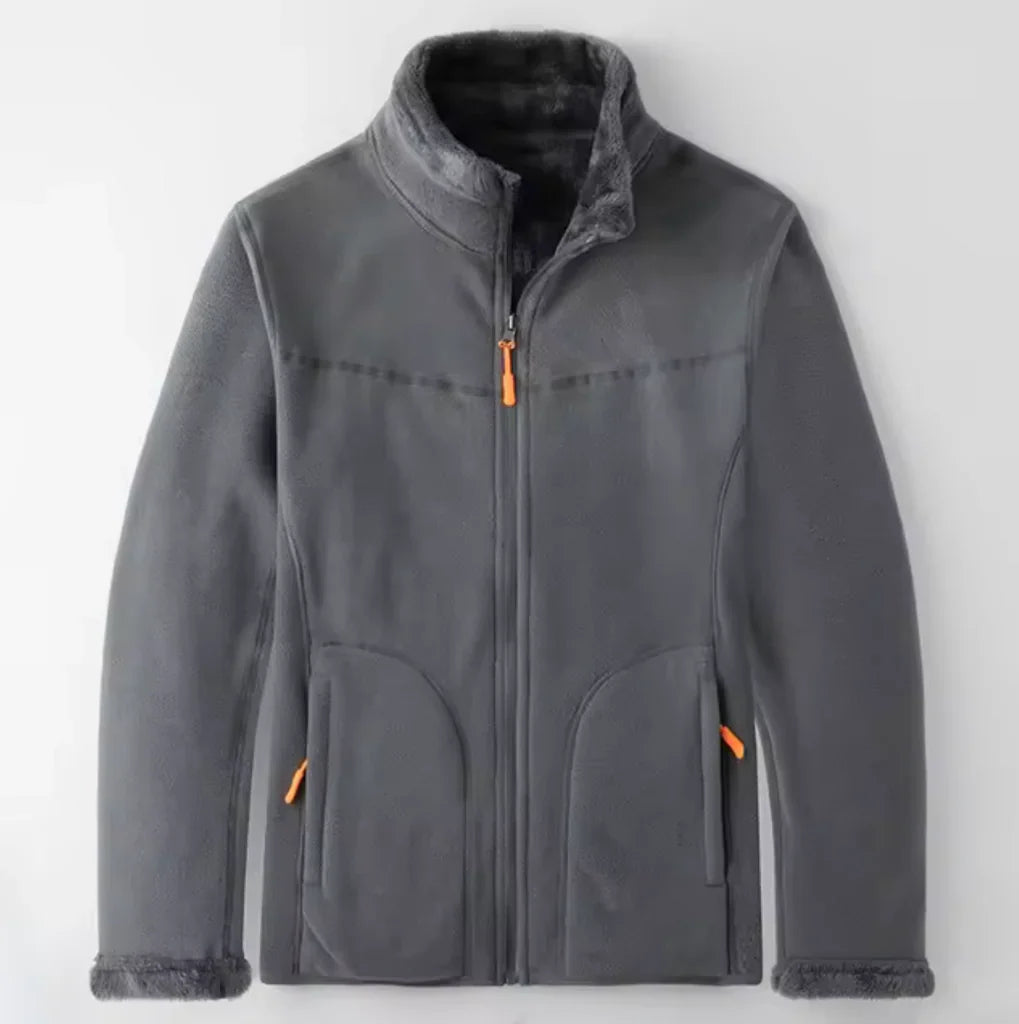 Plush Lined Fleece Regular Fit Jacket